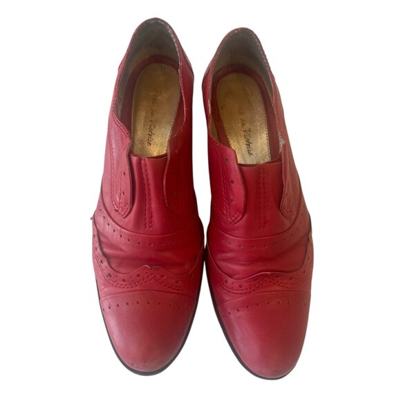 Pour La Victoire Shoes - Pour La Victoire Cowboy Oxford shoes leather RED Size 6
